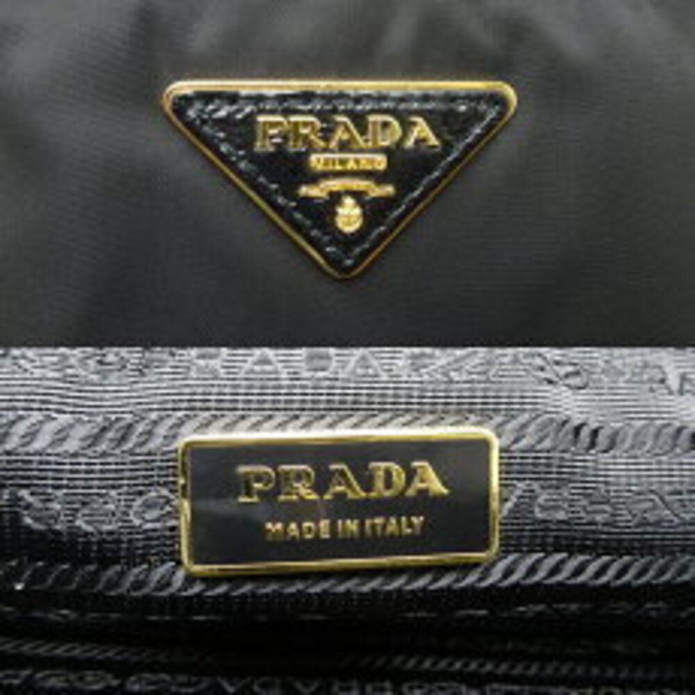 Prada Shoulder Bag Tote Nero Black - Picture 7 of 9